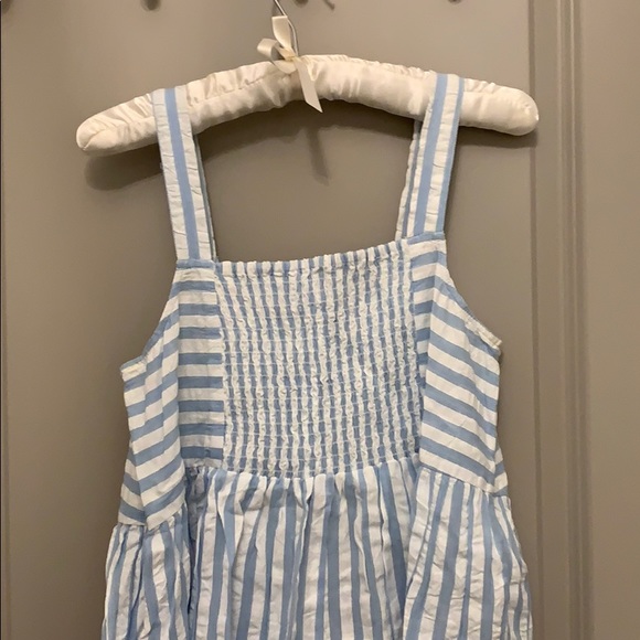 Asos blue and white striped midi dress size 2 - Picture 8 of 8